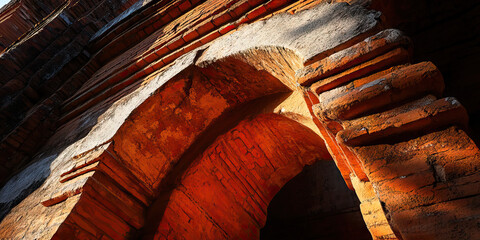 Wall Mural - Red Brick Archway Detail