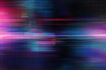 Poster - A vibrant abstract image featuring colorful light streaks and a blurred background, creating a dynamic and modern aesthetic perfect for design and digital projects.