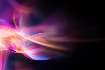 Poster - A vibrant display of swirling colors and light, creating an abstract composition that evokes a sense of motion and fluidity. Perfect for backgrounds, designs, and digital art.