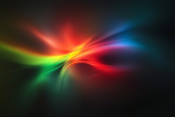 Poster - A vibrant display of swirling colors and light, creating an abstract visual experience. This image evokes a sense of energy and creativity, perfect for backgrounds or designs.