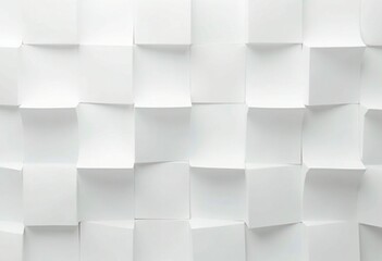 Aufkleber - White Background with Minimalist Design and Plain Backdrop