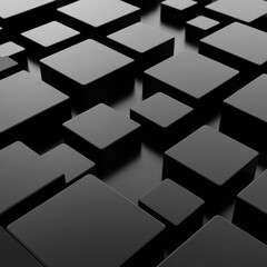 Aufkleber - Monochromatic Geometric Patterns