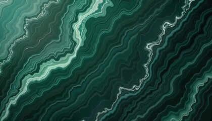 Poster - Seamless pattern backdrop with emerald green marble texture. Abstract design with flowing lines. Elegant, luxury look. Suitable for wallpaper, wall coverings, home decor. Natural stone inspiration.