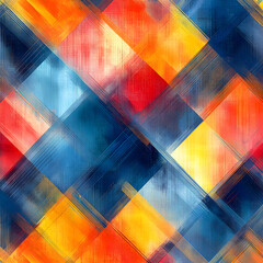 Aufkleber - Vibrant colors and dynamic composition create a captivating abstract background