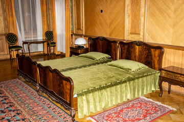 Stalin's bedroom in his country house in the Caucasus