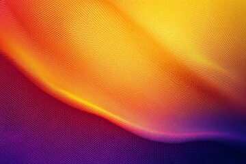 Poster - A vibrant abstract background featuring smooth gradients of orange, purple, and yellow, creating a dynamic visual impact. Perfect for creative designs and artistic projects.