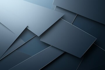 Poster - A modern, abstract composition featuring overlapping dark layers that create depth and texture. Ideal for backgrounds, design projects, and creative applications.