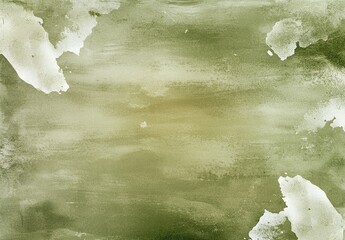 Poster - This abstract green textured background features a blend of soft hues and delicate stains, perfect for various design projects, digital artwork, or creative presentations.