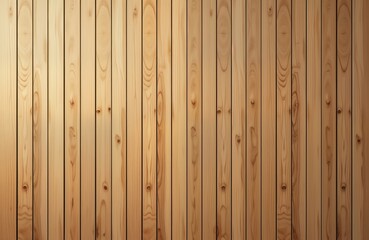 Aufkleber - Light brown wooden wall texture seamless pattern. Vertical wooden slats create natural background perfect for interior design projects. Wood grain, texture evident. Suitable for decoration, wall