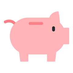 Wall Mural - piggy bank icon