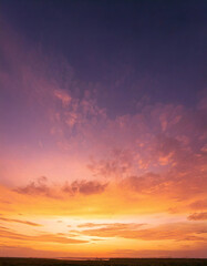 Wall Mural - sky background with dramatic clouds, part 27