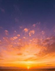 Wall Mural - sky background with dramatic clouds, part 26