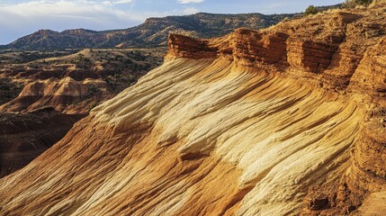 Poster - A close-up of rocks with visible layers and texture, illustrating the geological formation of mountains and natural earth elements.
