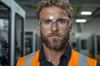 © Balaraw - Portrait of a factory worker wearing safety glasses