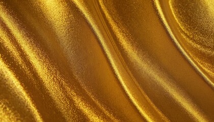 Aufkleber - Abstract golden waves background with space for text.
