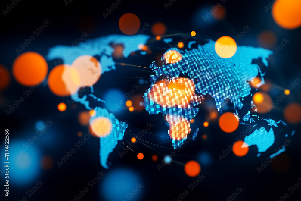 Global gdp trends and economic data analysis world map visualization ...