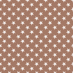 Wall Mural - seamless black and white stars pattern vector