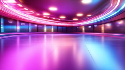 Aufkleber - A glowing digital Earth displays light beams symbolizing data transfer, set in a futuristic environment with a dark backdrop, emphasizing global connectivity