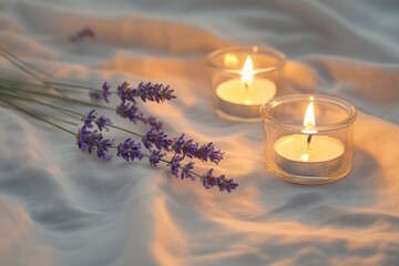 Sticker - Bedroom with candles