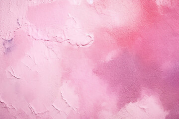Wall Mural - Abstract Pink Watercolor Background with Soft Vibrant watercolor painting with shades of pink and purple. 
