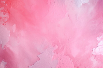 Wall Mural - Abstract Pink Watercolor Background with Soft Vibrant watercolor painting with shades of pink and purple. 
