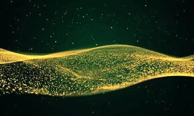 Wall Mural - abstract background wave particle grain