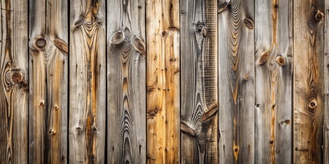 Poster - Rustic Weathered Wooden Planks Background Texture for Design Projects