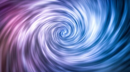 Fototapete - Close-up of a vibrant abstract background with swirling colors in shades of blue and purple, creating a dynamic and fluid visual effect.