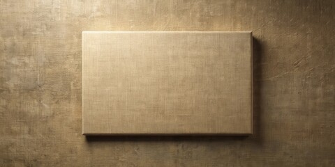 Aufkleber - Square Canvas on Textured Background Mockup for Design and Presentation