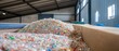 © Duskcraft - Recycled Plastic Granules Industrial Recycling Process Colorful Waste Material