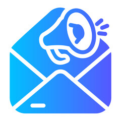 email Gradient icon