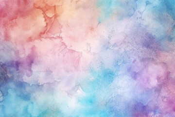 Wall Mural - Pastel watercolor wash background with abstract patterns abstract watercolor background with watercolor splashes

