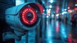 © MUMTAZ - Night Surveillance: Security Camera in Urban Setting
