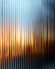 Poster - Abstract pattern design with vibrant colors and smooth texture creating stunning visual impact