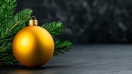 Wall Mural - A photostock of a festive golden ornament encapsulating a miniature glowing Christmas tree, set against a dark holiday background. High Quality