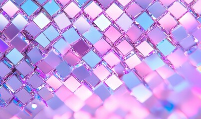 Poster - Vivid Pixel Mosaic, intricate arrangement of RGB colors creating a vibrant, abstract pattern showcasing digital artistry and precision.
