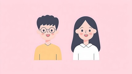 Poster - Sales Management Team in Flat Style, a vibrant illustration showcasing a diverse group of professionals collaborating in a modern workspace setting.