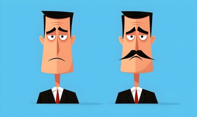 Poster - Sales Management Team in Flat Design, a vibrant illustration showcasing a diverse group of professionals collaborating in a modern office setting.