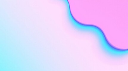 Poster - Abstract gradient design with blue and pink hues wallpaper background
