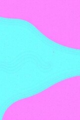 Poster - Pink and blue abstract background with fluid shapes wallpaper background
