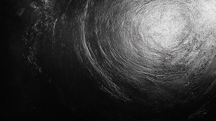 Poster - Swirling patterns of light create an abstract effect in dark water surfaces
