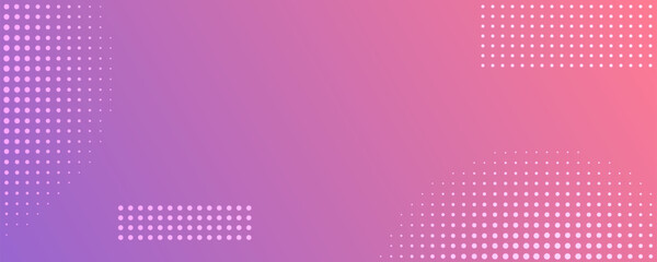 Poster - Abstract gradient geometric background with dots
