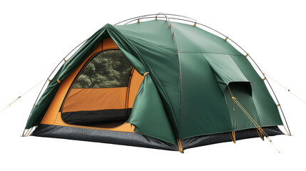 tent on a white background