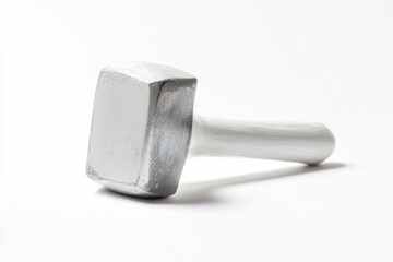 Poster - A metal hammer sitting on a clean white surface
