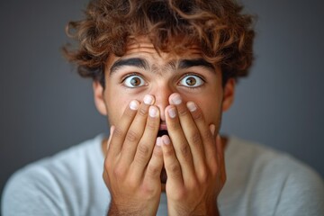 Poster - A person concealing their identity, suitable for use in scenes where anonymity is important