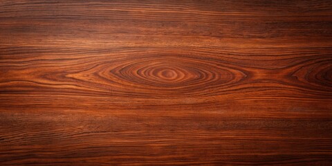 Poster - Rich Mahogany Wood Grain Texture A Detailed Close-Up Showing Natural Wood Patterns