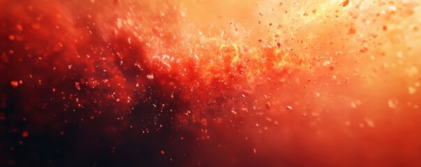 Wall Mural - a fiery explosion of red and orange gradients, reminiscent of a supernova, 4k photo.