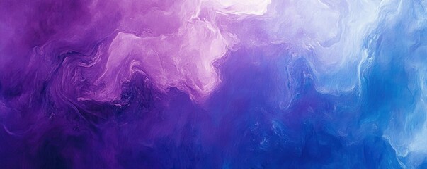 Poster - abstract gradient background: abstract gradient with purple and blue hues, smooth transitions, soft 