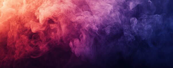 Wall Mural - a gradient background transitioning smoothly from warm reds to cool purples, 4k photo.