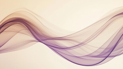 Poster - Soft, elegant lines of mocha mousse swirl and intertwine across a gentle backdrop, evoking feelings of tranquility and artistic inspiration. The warm colors blend harmoniously, inviting contemplation